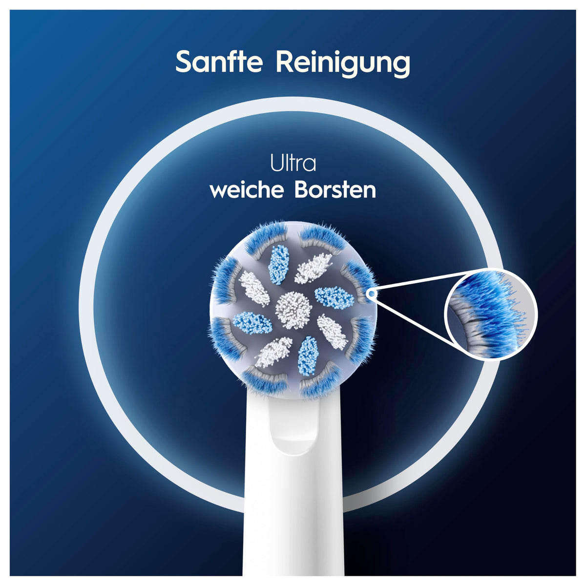 Oral-B perii de schimb PRO Sensitive Clean, Alb, 10 bucăți - 8006540862094
