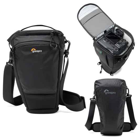 Lowepro ProTactic TLZ 75 Pro AW III toploader camera bag for mirrorless DSLR, volume 6 l, DIM.: 37x14x16 cm, for cameras with attached lens, modular shoulder bag, for photographers/videographers - LP37496-PWW