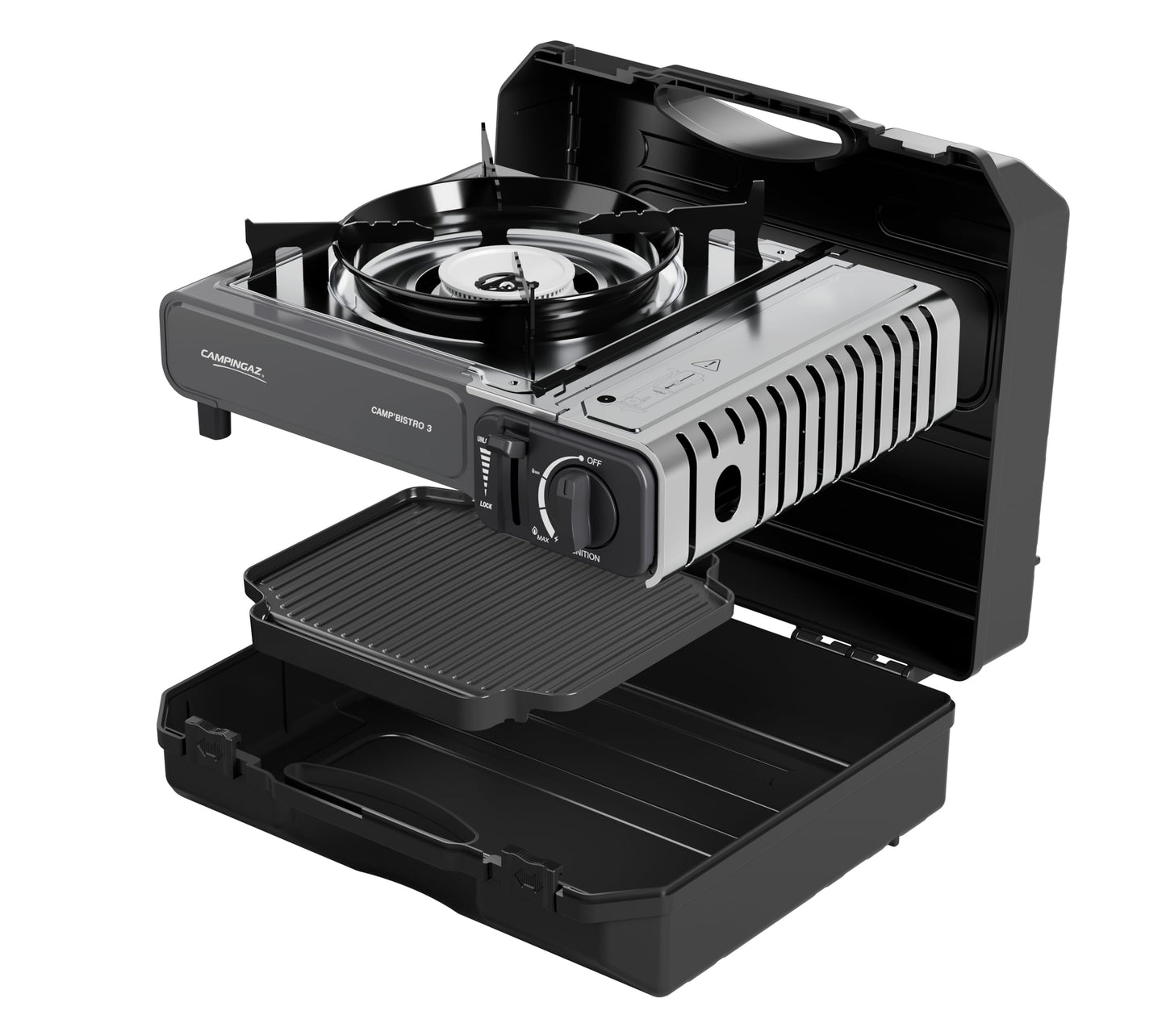 Campingaz Camp'Bistro 3 gas cookers with grill plate - 2214202