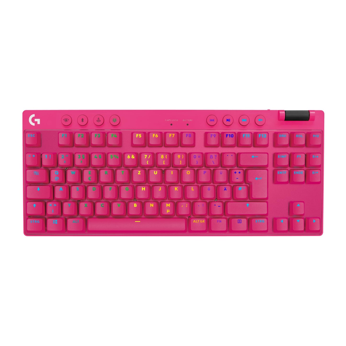 Logitech G PRO X TKL LIGHTSPEED Magenta (920-012155)