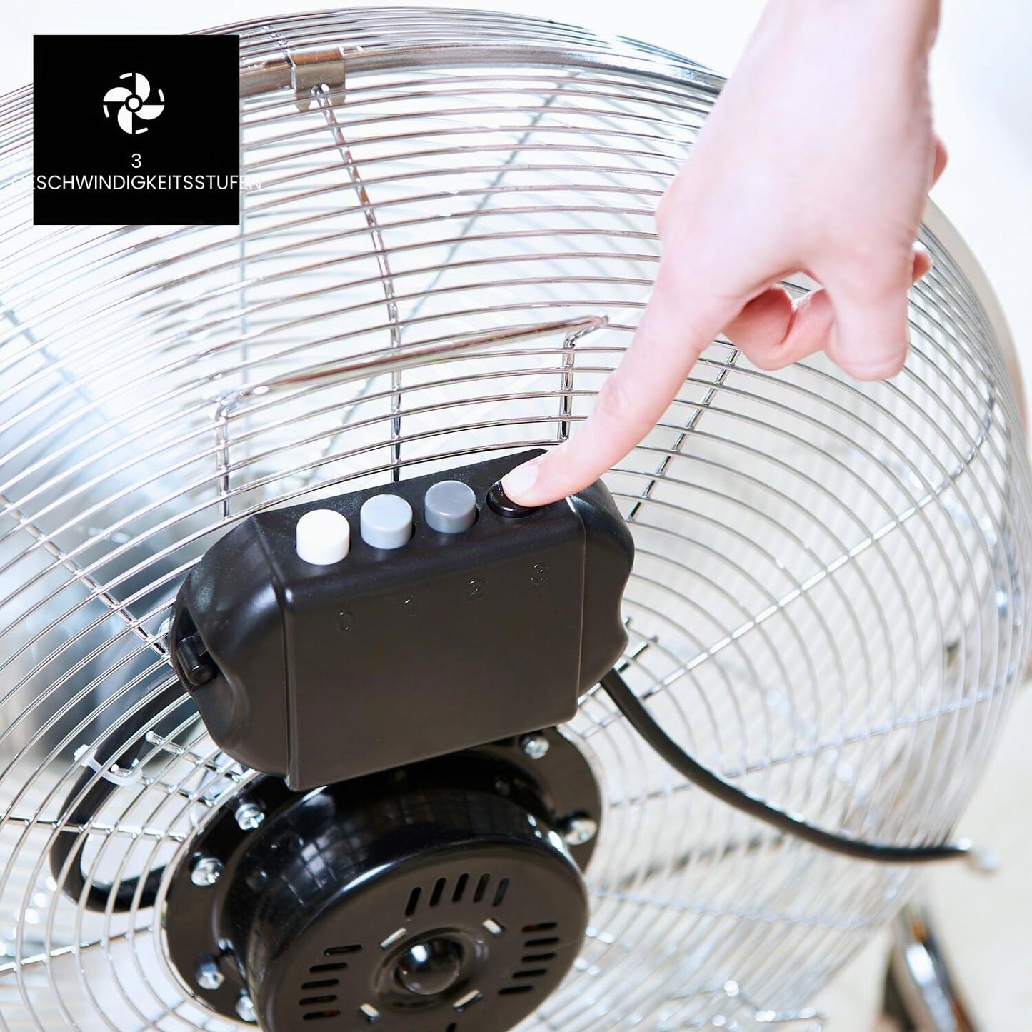 Taurus fan | Alpatec SIROCCO 18 | 120W | 45cm diameter | chrome - 944656000