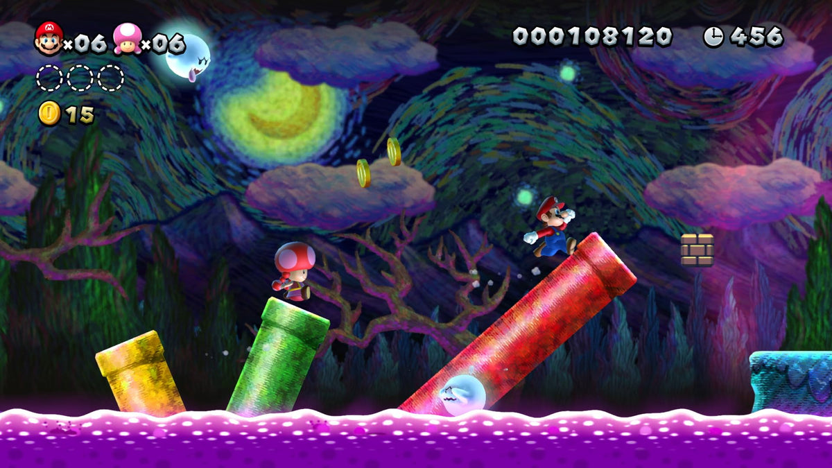 NIN Game New SUPER Mario BROS U Deluxe - 0045496423773