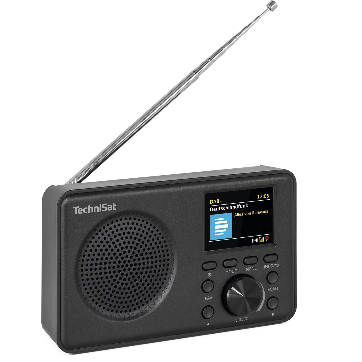 TechniSat Viola 2 C BT - portable DAB radio with Bluetooth - 0000/2955