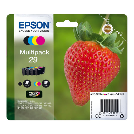Epson 29 Strawberry Multipack 4-Pack (T2986)