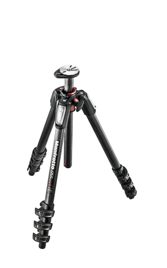 Manfrotto 055XPRO Carbon Tripod with 4 Segments – Travel Camera Tripod for Content Creation & Professional Photography, Accessories Included - MT055CXPRO4
