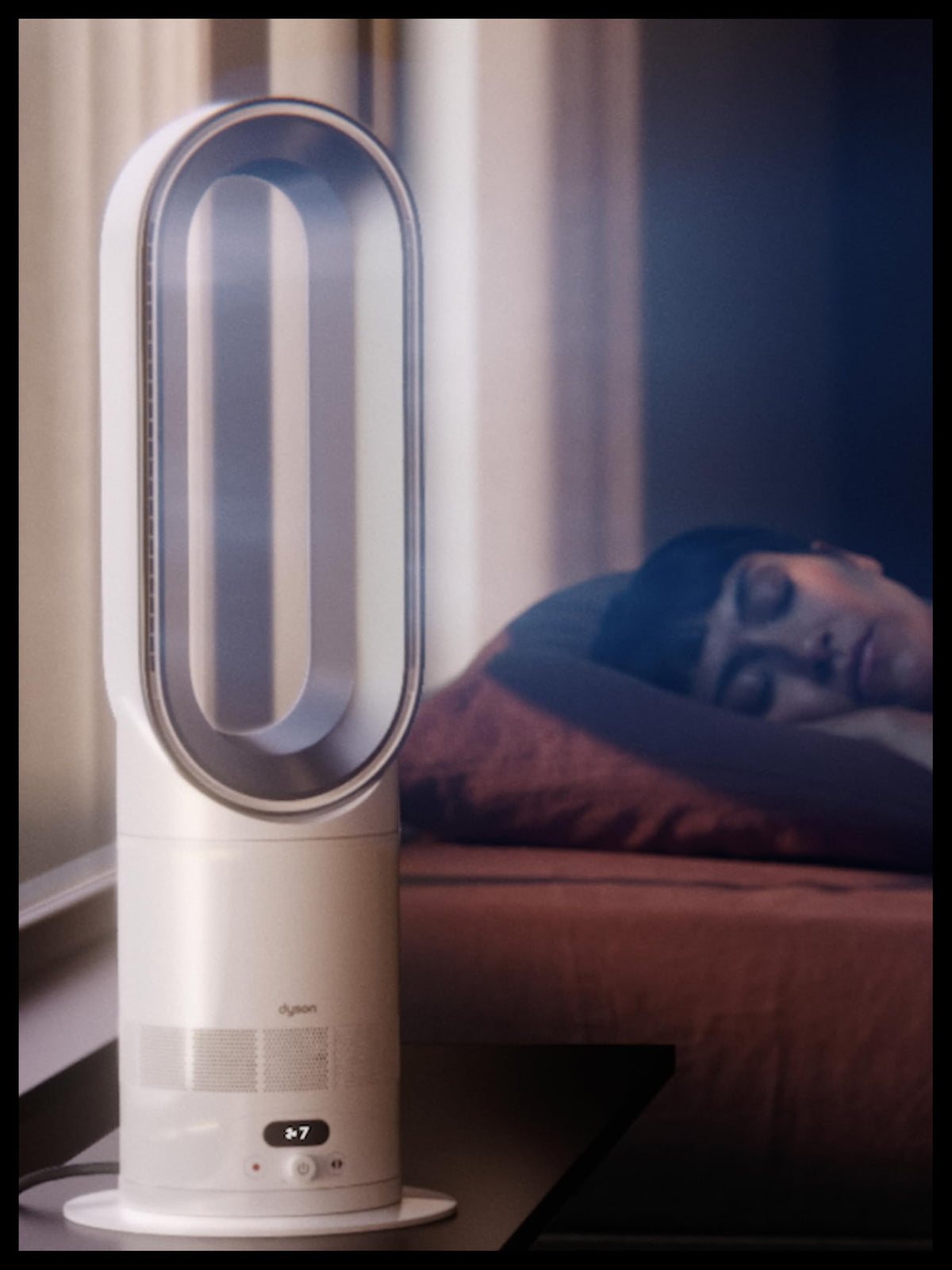 Dyson Hot+Cool™ HF1 Remote Link Pre-heat, Alb/Silver - AM15