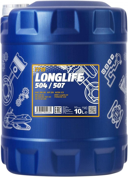 MANNOL 7715 Longlife 504/507 5W-30 10L - MN7715