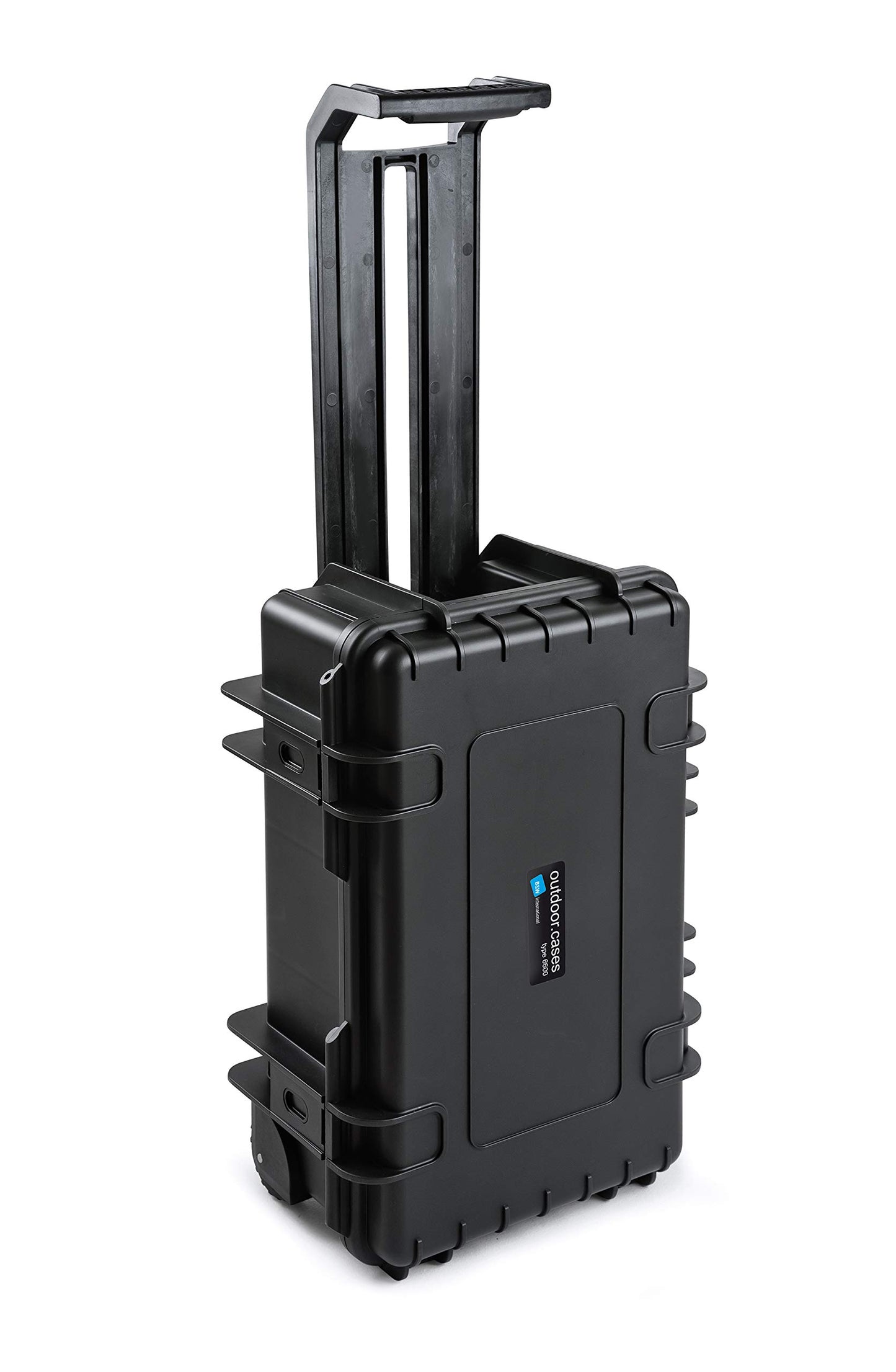 B&W International multi-purpose case Outdoor 6600 (PP.428) black - with cube foam - waterproof (IP67), dustproof, impact-resistant, extremely robust - 6600/B/SI