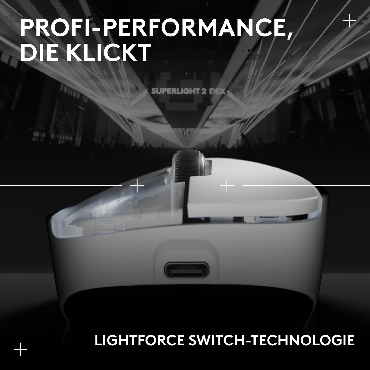 Logitech G Pro X Superlight 2 Dex Wireless Gaming Mouse