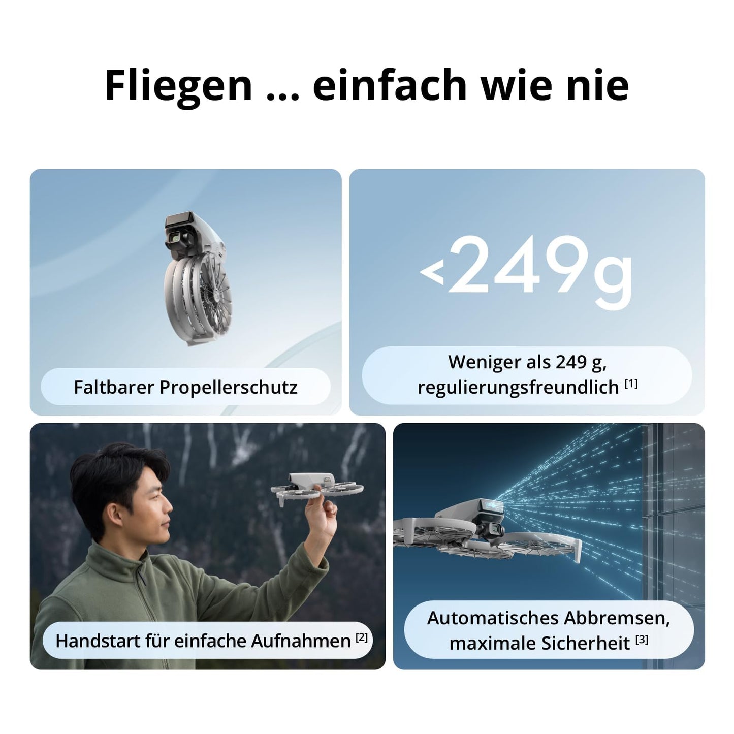 DJI Flip Combo with 2 Batteries without Screen Remote Control, Drone with 4K UHD Camera for Adults, Palm Start, Auto Return, Smart Flight, 2 Batteries - DF1A0424