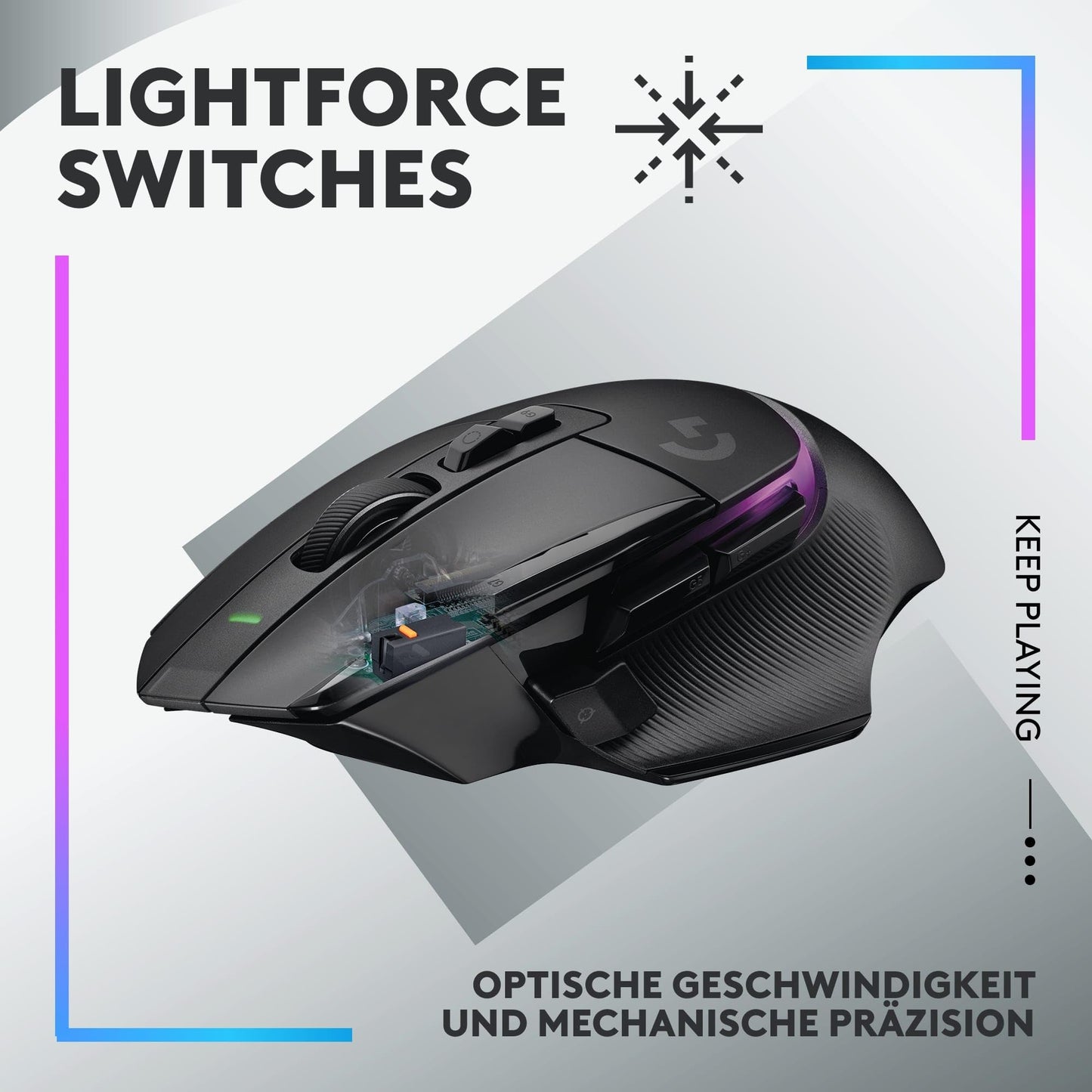 Logitech G G502 X PLUS LIGHTSPEED + G640 SE Combo (991-000549)