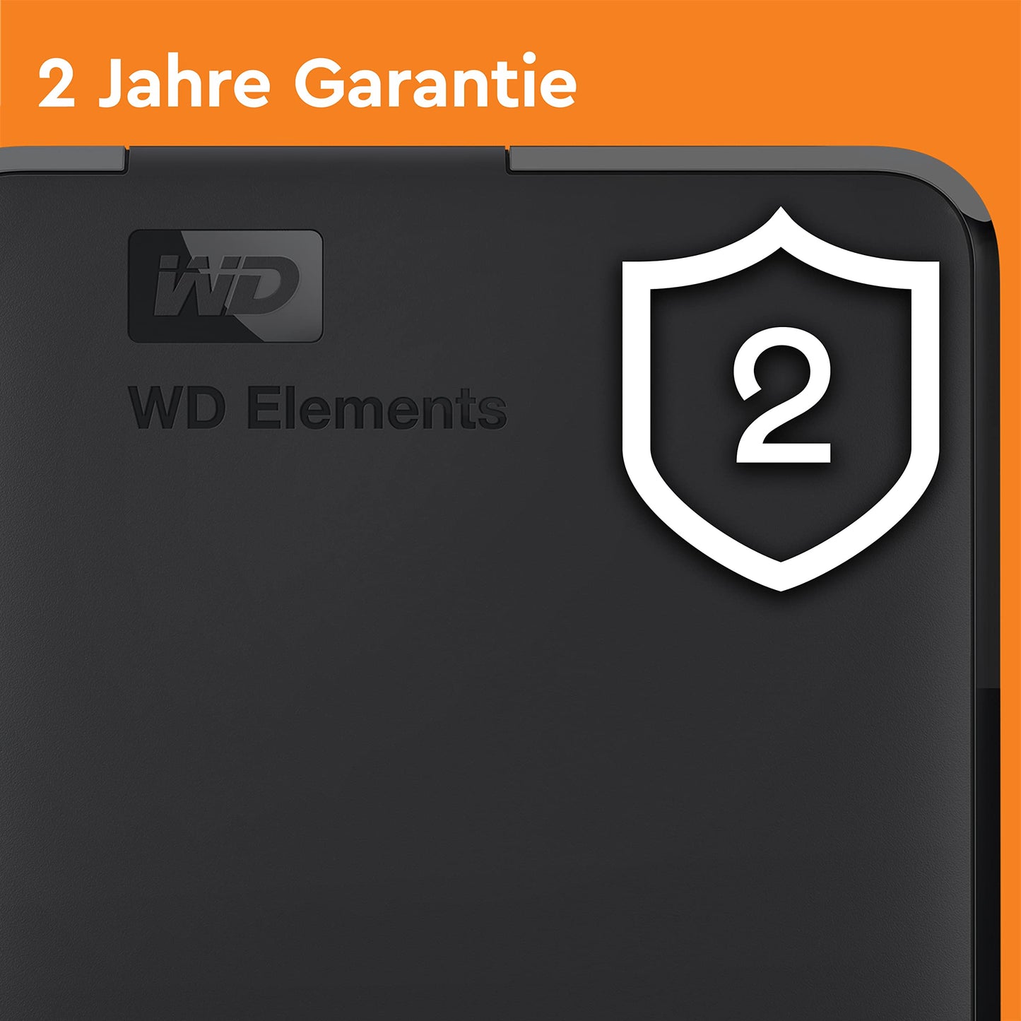 Western Digital Elements Portable External Hard Drive 5TB (Mobile Storage, USB 3.0 Interface, Plug and Play, Formatted for Windows) Black - WDBU6Y0050BBK-WESN