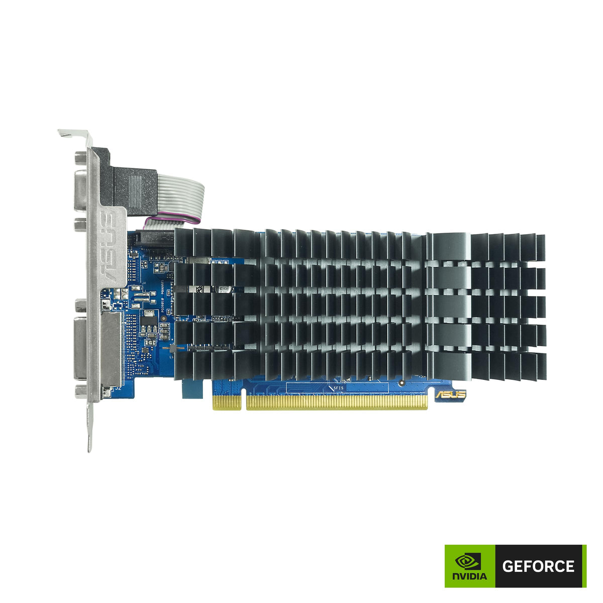 Placă grafică ASUS GeForce GT 710 2GB GDDR5 EVO cu profil redus - 90YV0ALA-M0NA00