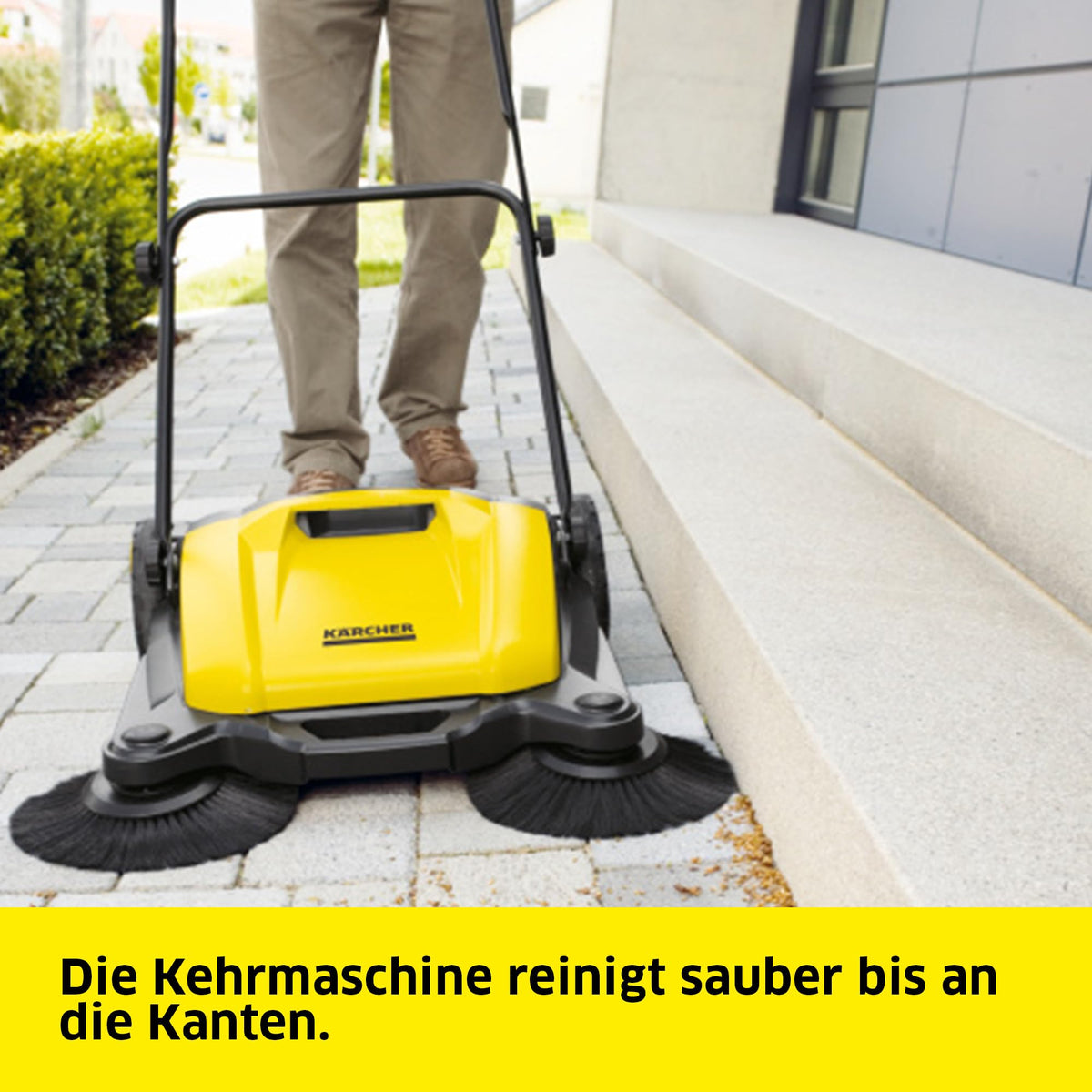 Kärcher Sweeper S 3 Twin 2-in-1, up to 1,800 m²/h area - 1.766-315.0
