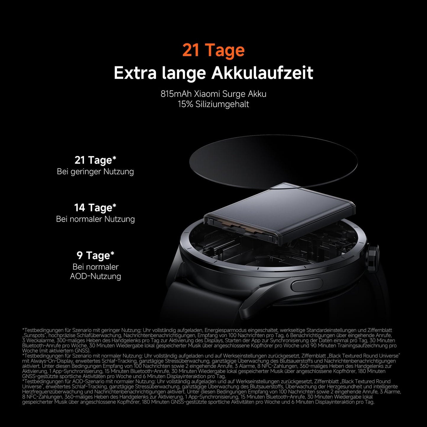 XIAOMI Watch S5 46mm, smartwatch for women/men, 1.48" AMOLED, fitness tracker with heart rate and sleep monitoring, 21 days battery, 150+ sports modes, dual-band GPS, NFC, Android & iOS, silver - BHR08ISGL