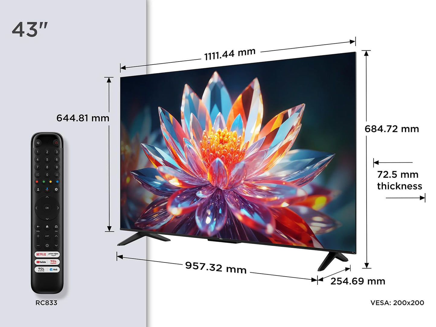 TCL 43T6C