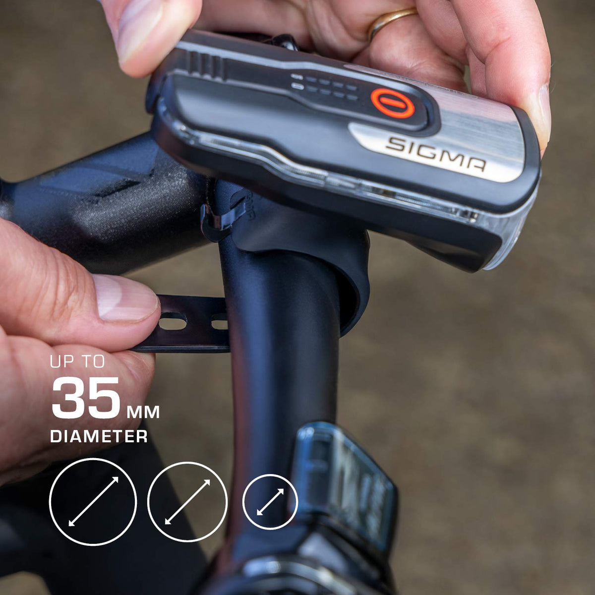 Set lumini biciclete LED SIGMA Aura 80 si Blaze | Aprobat StVZO - 2022072914