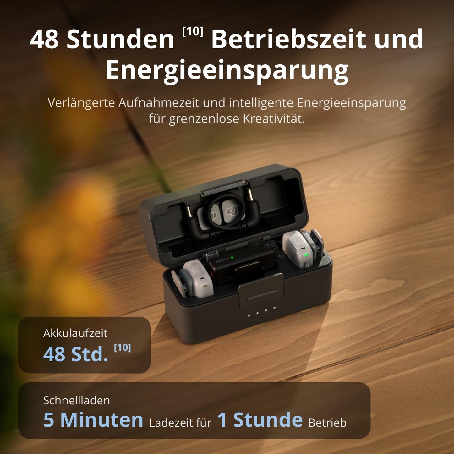 DJI Mic Mini 2 2 TX + 1 Standard RX + Charging Case