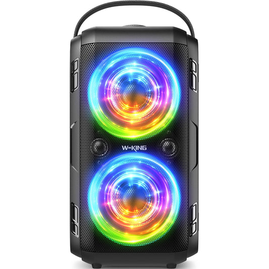 W-KING 180W PEAK Music Box Bluetooth Speaker Large, Party Boom Box - T9-2
