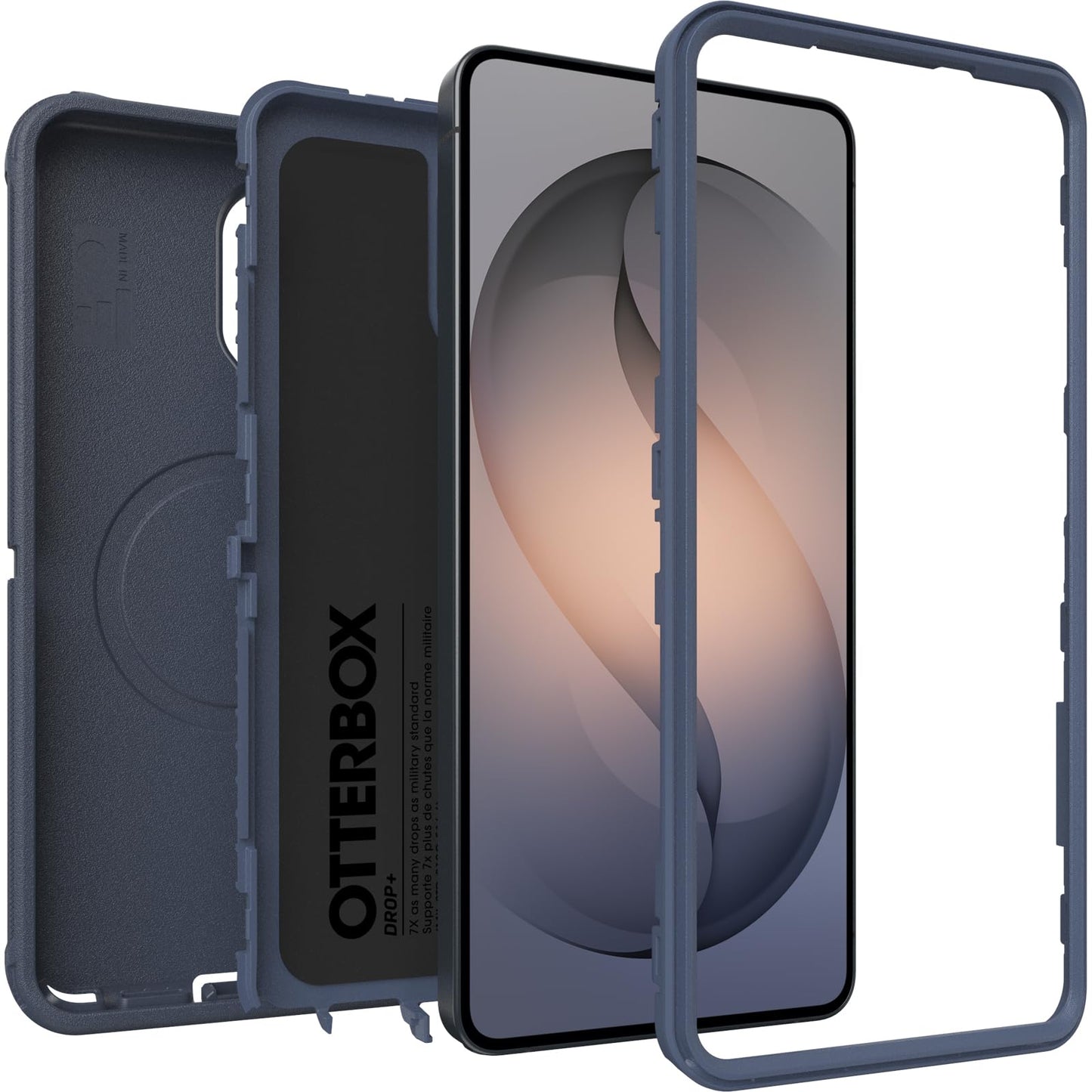 OtterBox Defender Series Pro Case with Magnets for Samsung Galaxy S26 Ultra Shockproof Drop Proof Ultra Heavy Duty Protective Case 7X Military Grade Tested Blue - 77-99865