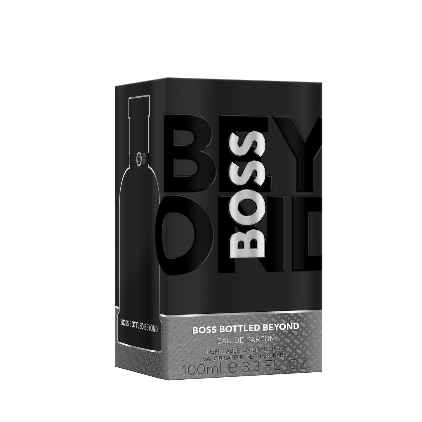 BOSS Bottled Beyond Eau de Parfum - Woody Cologne for Men - With notes of ginger and leather - Long-lasting fragrance, 100ml - 99350214928