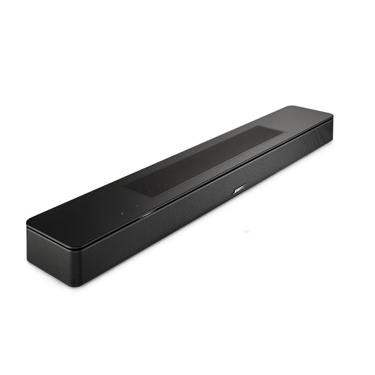 Bose Smart Dolby Atmos Soundbar, soundbar speaker with Bluetooth, featuring integrated Amazon Alexa voice control and Works with Google Assistant functionality, Black - 892079-2100