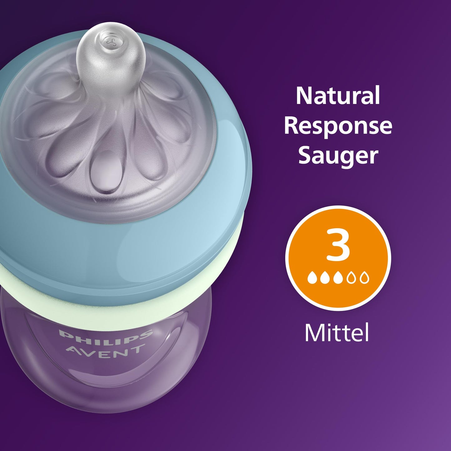 Philips Avent Natural Response Nighttime Set