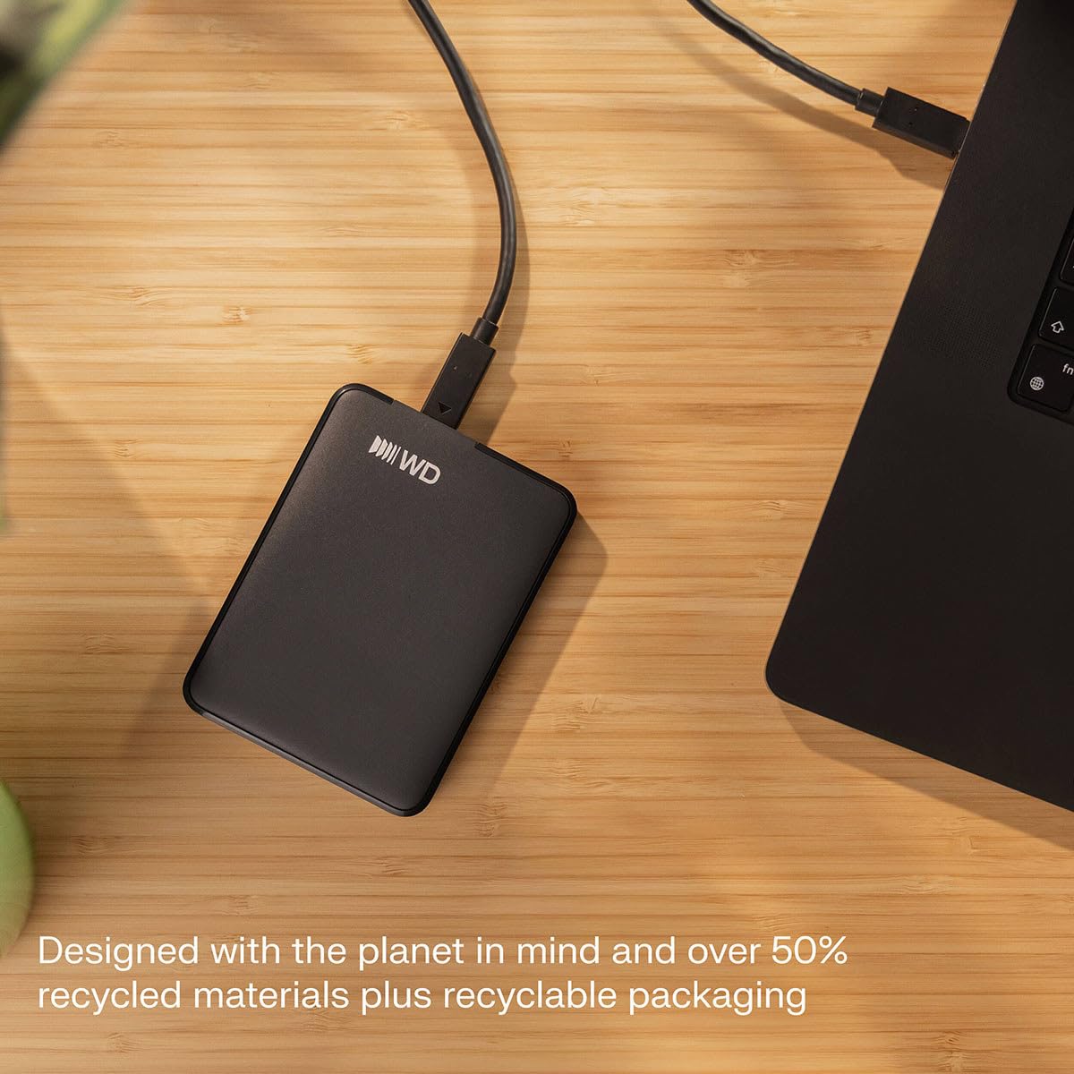 WD 4 TB Elements Portable Festplatte, USB-C®-Konnektivität, Graphitschwarz - WDBLSS0040BBK