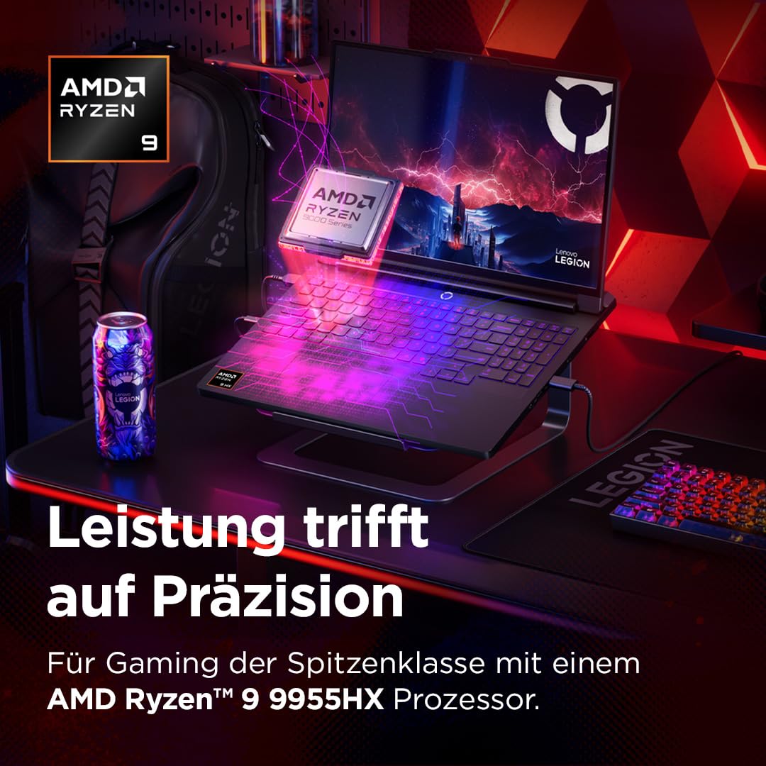 Lenovo Legion Pro 7| Laptop | Ryzen 9 | 32GB | 1TB | RTX 5070 - 83RU001GGE
