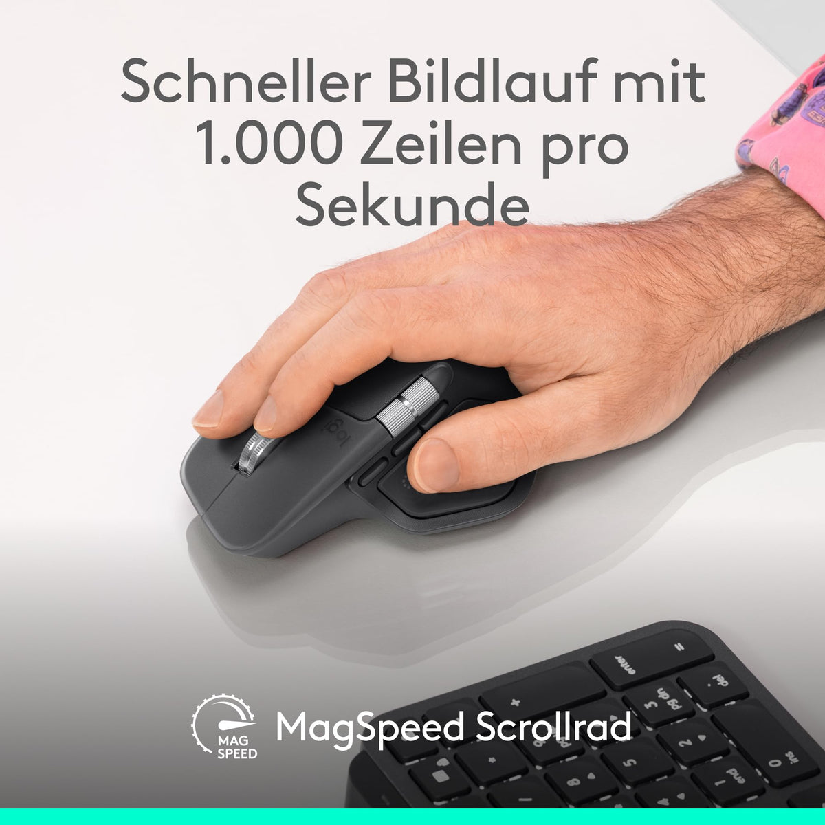 Logitech MX Master 4 for Business, wireless mouse - 910-007617
