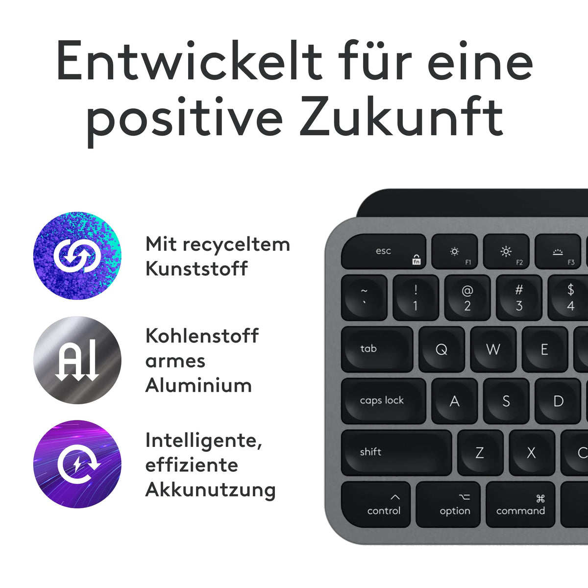 Logitech MX Keys S Combo pentru Mac, tastatură/mouse wireless - 920-012840