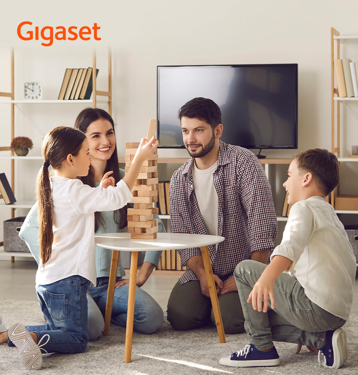 Gigaset Pure 120A - Cordless DECT telephone with answering machine - ECO DECT - call protection - illuminated display - hearing aid compatible, anthracite black [Compatible in DE, IT, FR, NL, BE, Che, AUT] - S30852-H3125-R143