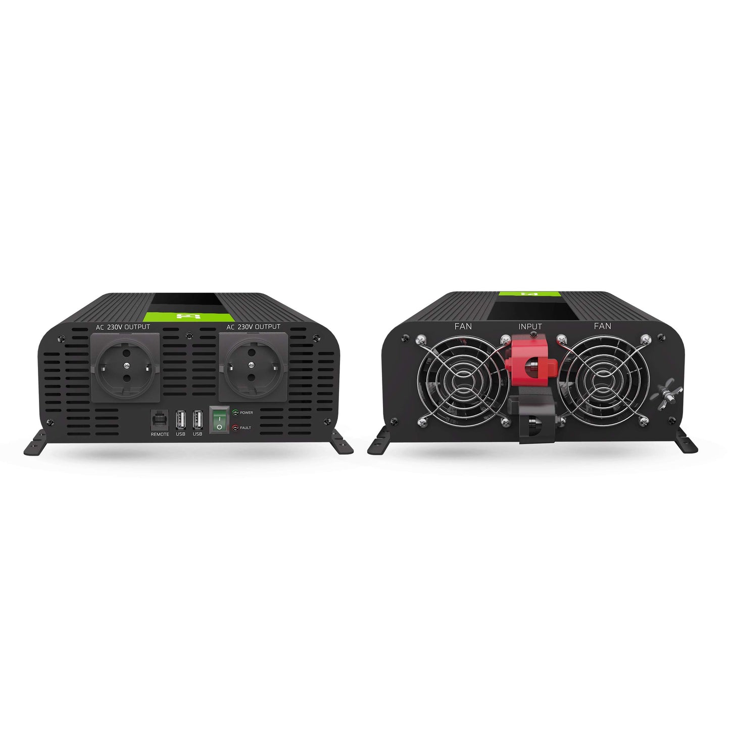 Green Cell PRO 2000W/4000W 12V to 230V Pure Sine Volt Car Voltage Converter Inverter Converter Pure Sine Wave Power Solar Inverter DC AC Converter Current Converter Caravan Car Charger