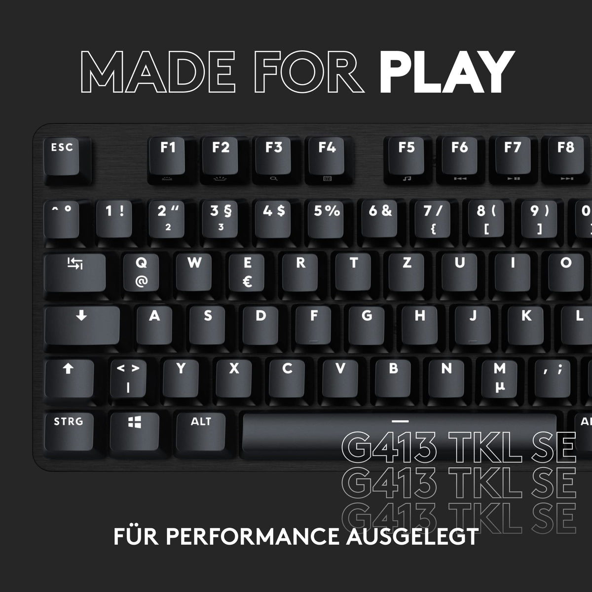 Logitech G G413 TKL SE Tastatur mecanică pentru gaming (Negru) - 920-010443