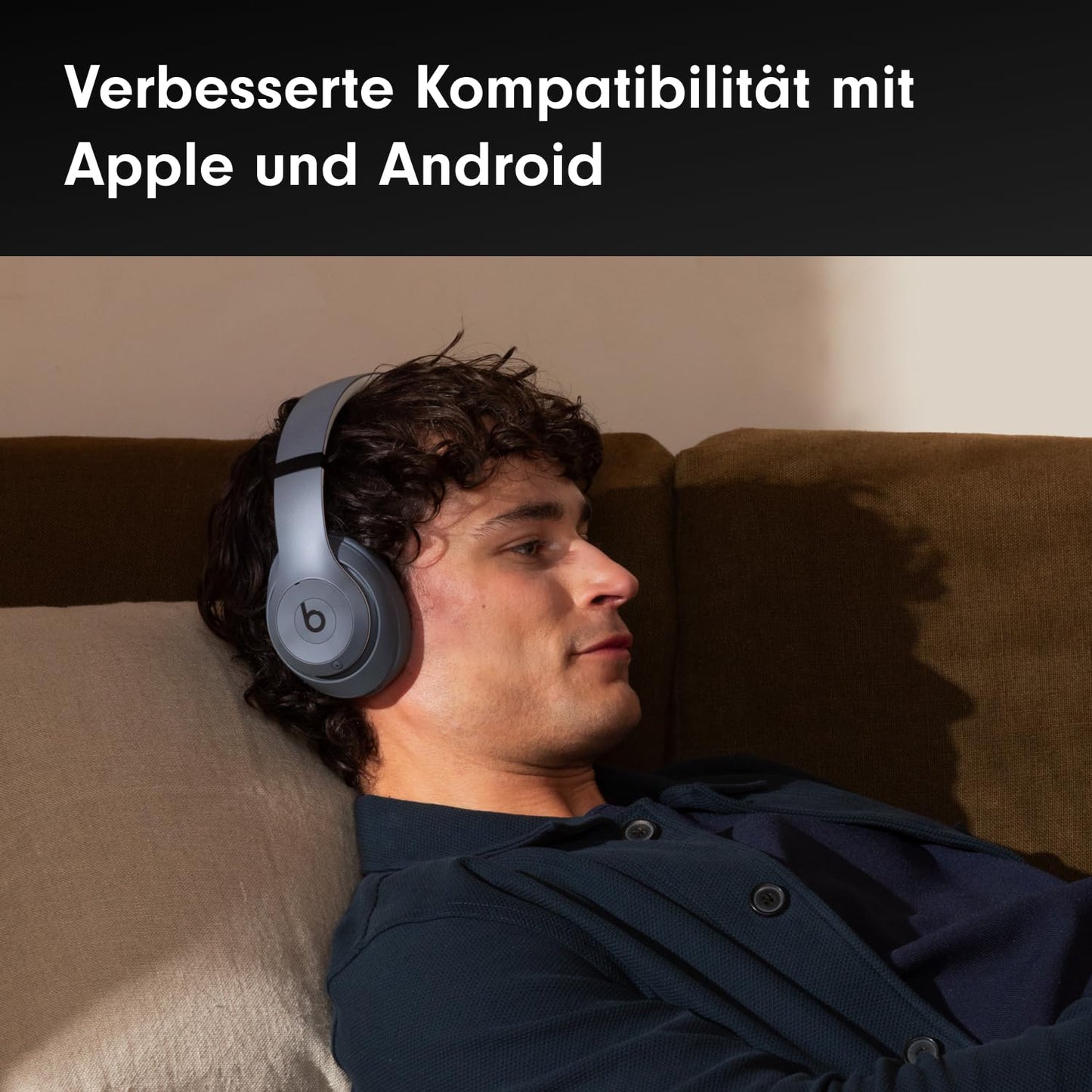Beats Studio Pro - Completely Wireless Bluetooth Noise Canceling Headphones - Personalized 3D Audio, Apple & Android Compatibility - Sand Gray - ME2F4ZM/A