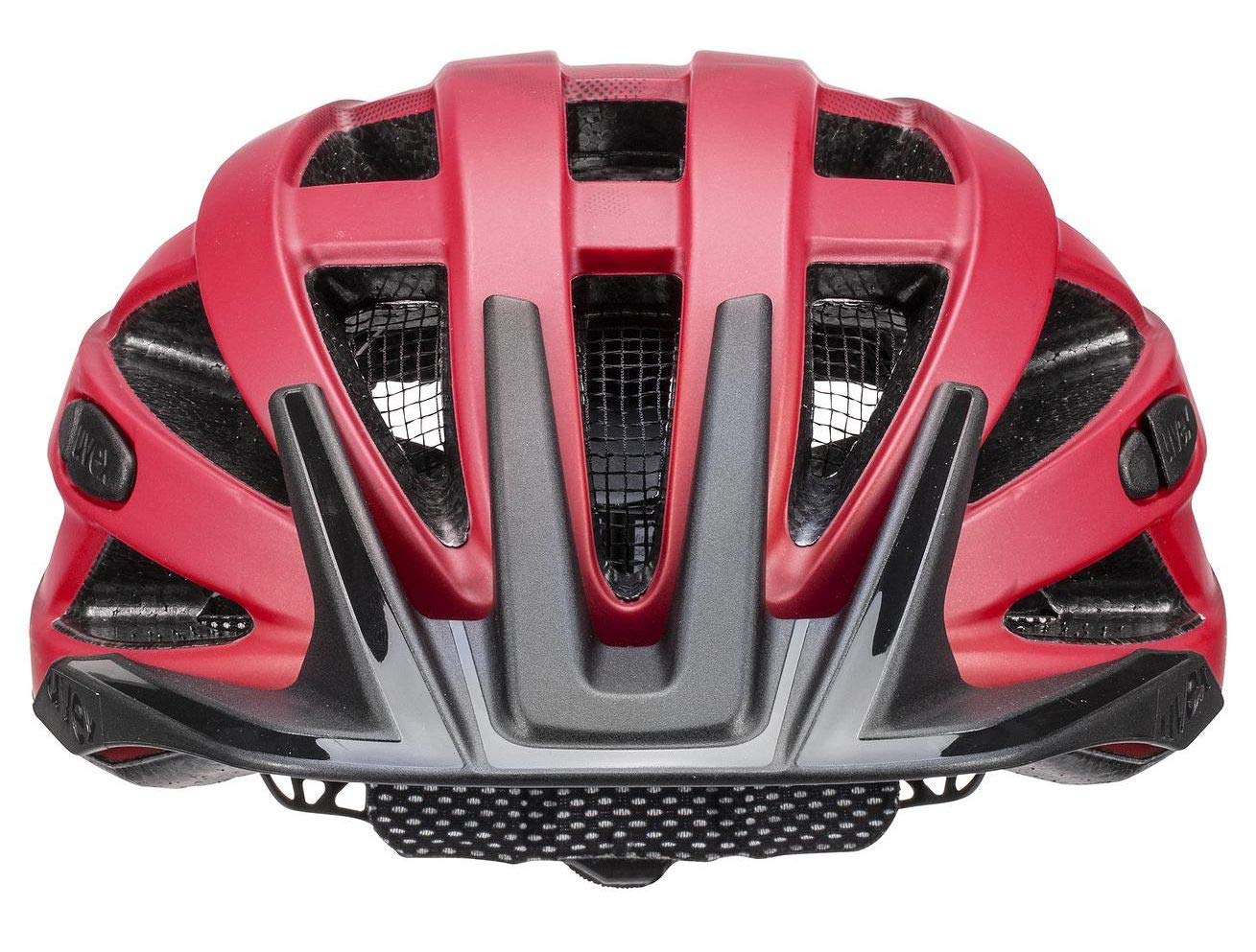 uvex i-vo cc bicycle helmet, red-black matt, 56-60 cm - S413423