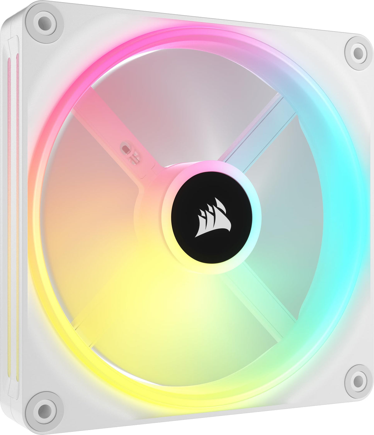 Corsair iCUE LINK QX140 RGB 140mm Magnetic Dome RGB Fan - White - CO-9051007-WW
