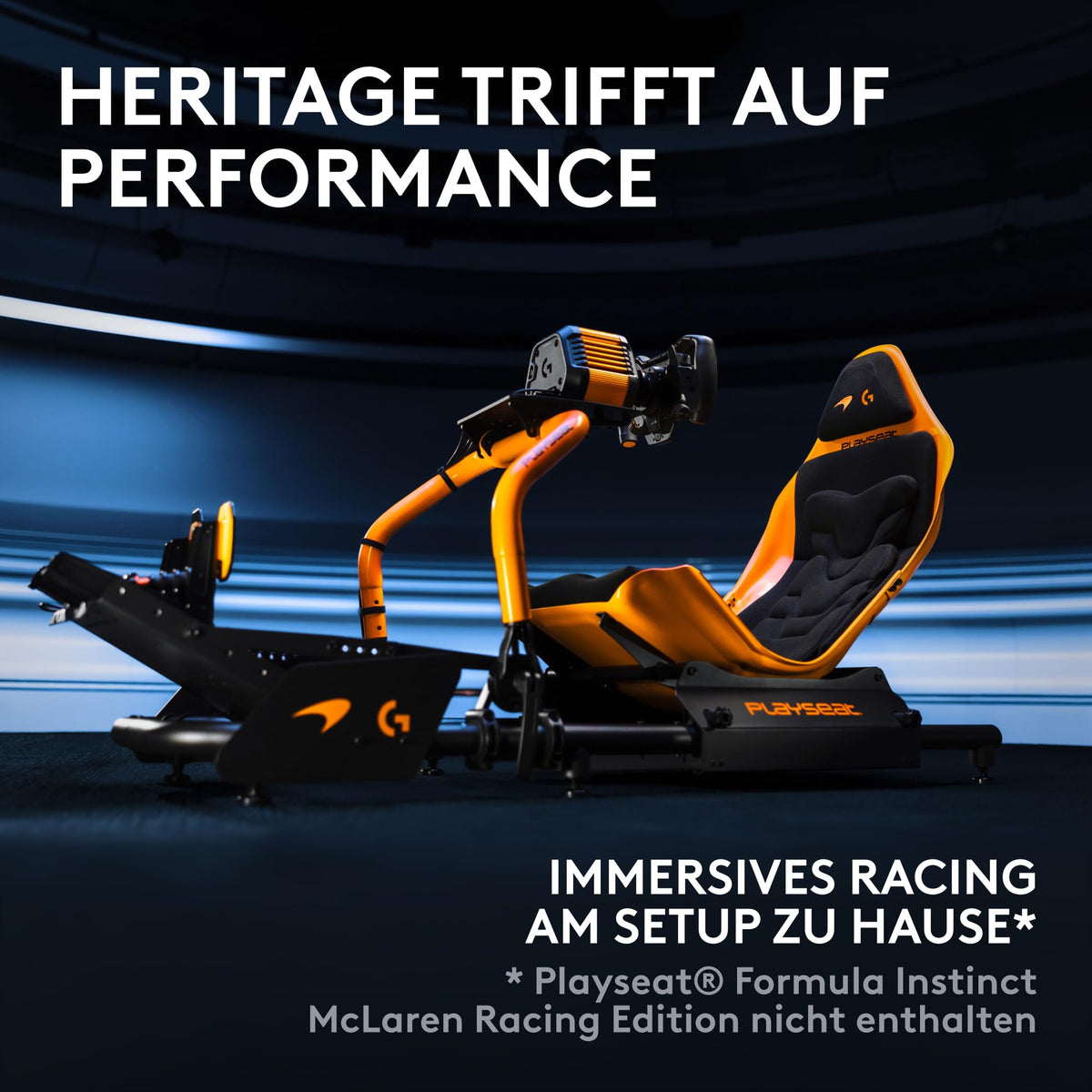 Logitech G RS50 McLaren Racing Bundle Direct Drive Wheel Base - Black - 941-000353