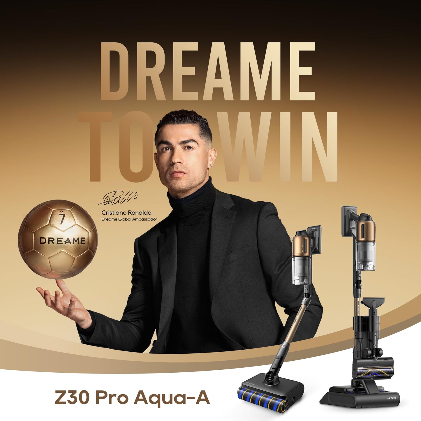 dreame Z30 Pro Aqua-A cordless vacuum cleaner for wet cleaning, wet and dry cleaning, self-cleaning with hot air, 90° bendable, anti-tangle hair cutting, 855 W, 28,000 Pa - VZV66C