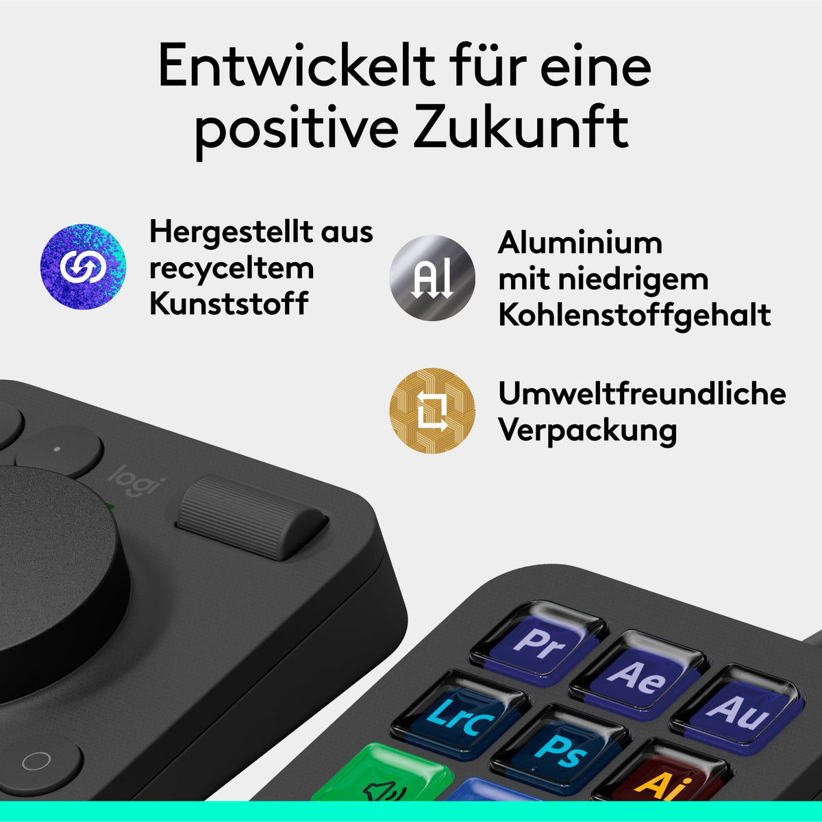 Logitech MX Creative Console, Programmable Keypad - 920-012931