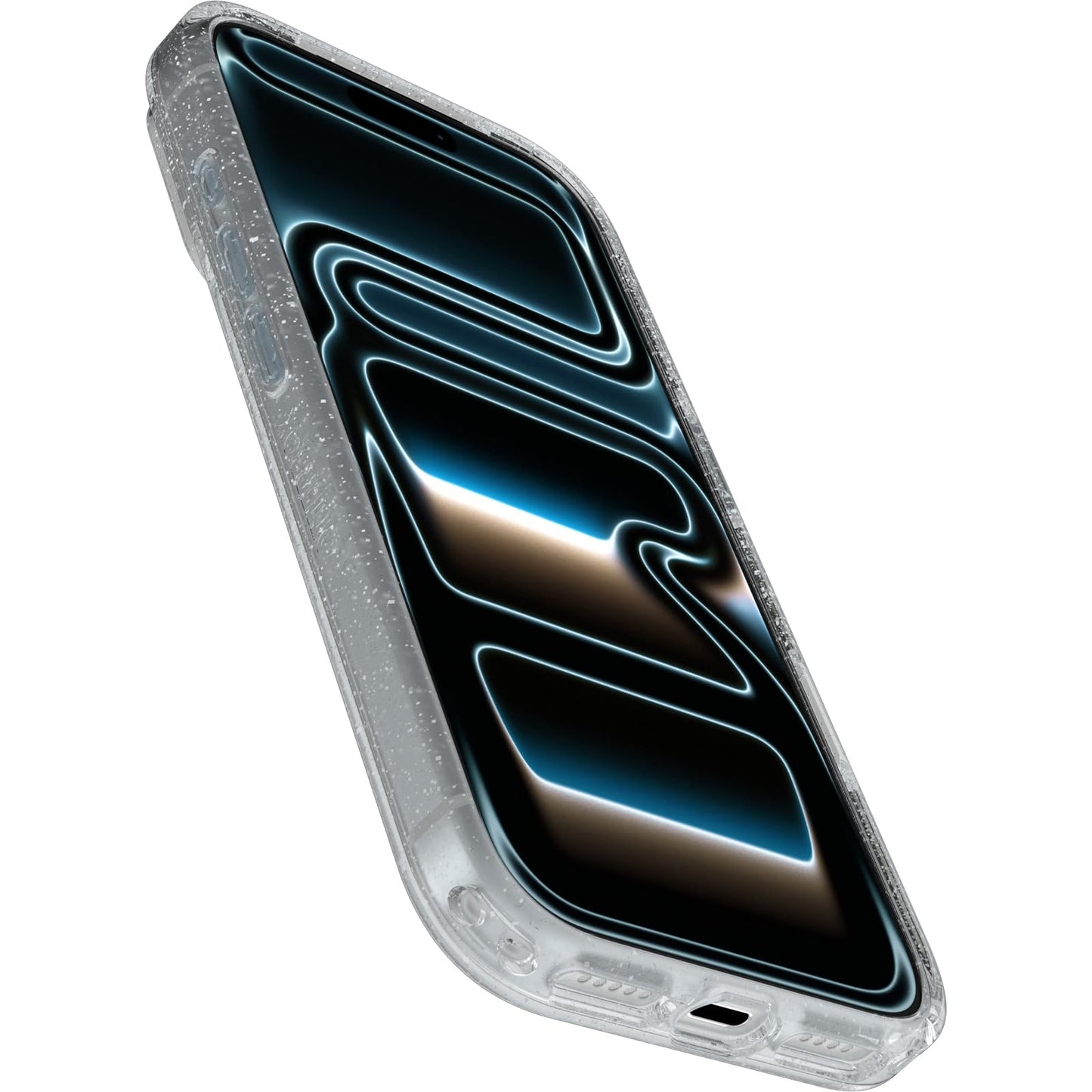 OtterBox Symmetry Series Clear MagSafe Transparent Case for iPhone 17 Pro, Shockproof Drop Proof Protective Case, 3X Military Grade Tested, Stardust - 77-98838