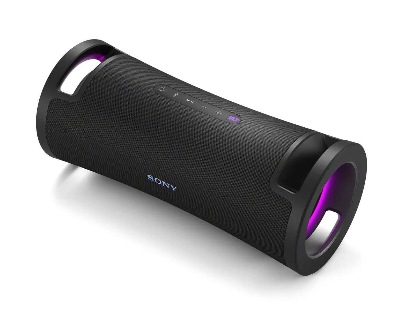 Sony ULT Field 7 - Portable Bluetooth speaker with ULT bass boost function, 30 hour battery, integrated power bank, waterproof and dustproof, LED, microphone and guitar input - black - SRSULT70B.EU8