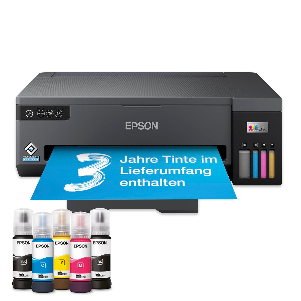 Epson EcoTank ET-14100 Ink Tank Printer | for Home & Small Offices | with Additional Black Ink | WiFi | A3+ | Printing | Includes Ink for up to 3 Years - C11CK39401