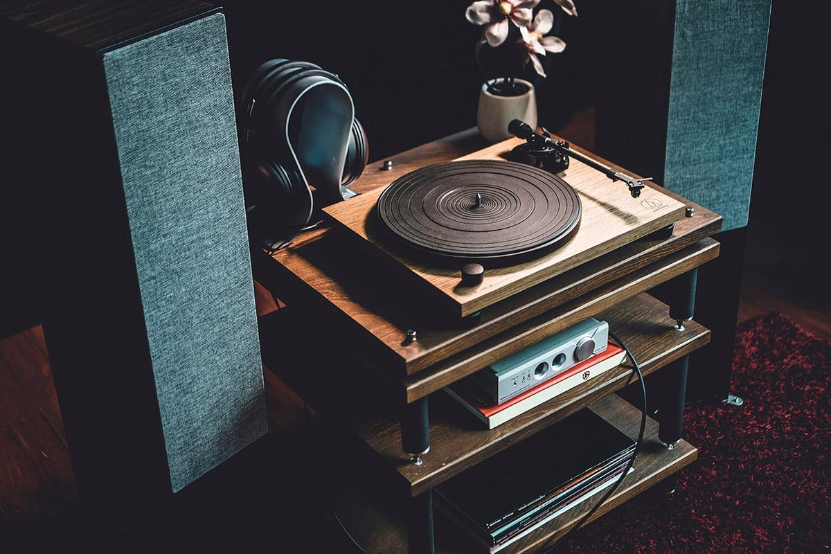 Audio-Technica LPW40WN Platană manuală cu transmisie prin curea Nuc - AT-LPW40WN