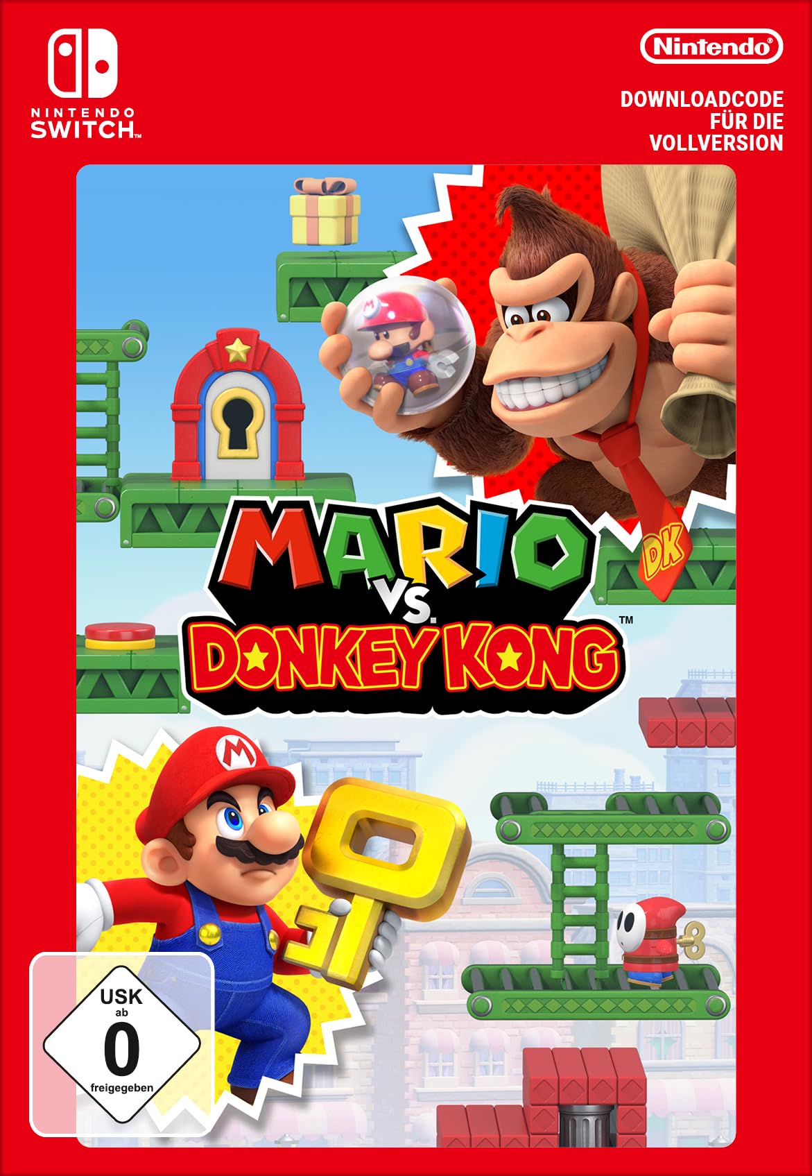 Mario vs. Donkey Kong - Standard | Nintendo Switch - Download Code - 10011788