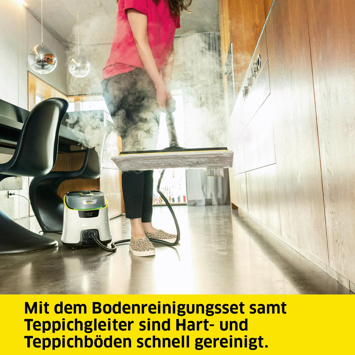 Kärcher Steam Cleaner SC 5 Deluxe Signature Line, Steam Pressure: 4 bar - 1.513-491.0