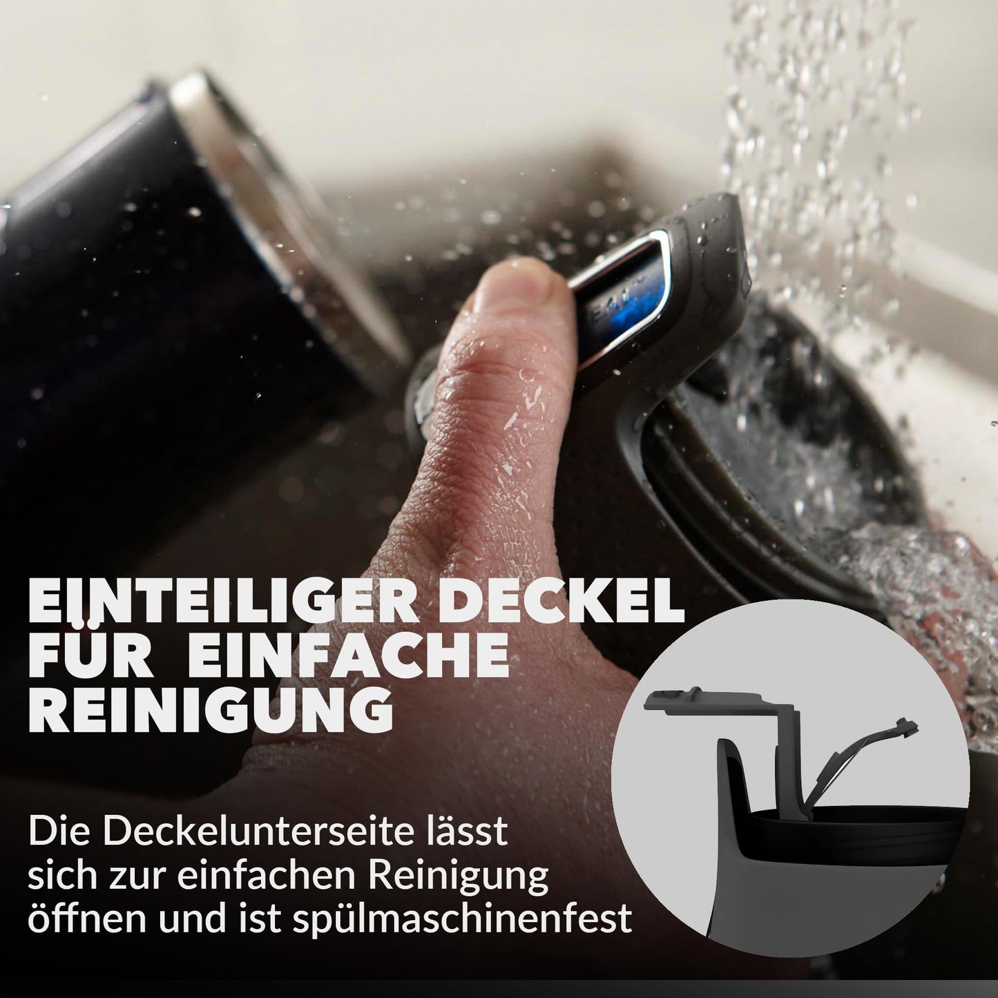 Contigo thermo mug West Loop Autoseal, stainless steel insulated mug, travel mug, coffee mug to go, leak-proof, 100% leak-proof, keeps hot for up to 5 hours/cold for 12 hours, 470 ml, BPA free, Raspberry - 2095831