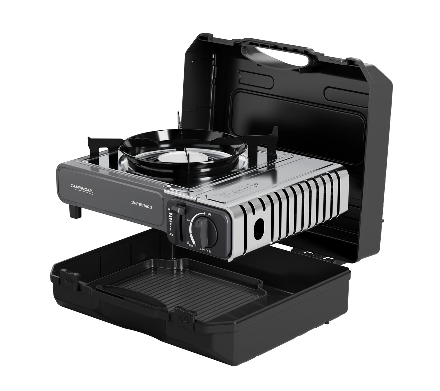Campingaz Camp'Bistro 3 gas cookers with grill plate - 2214202