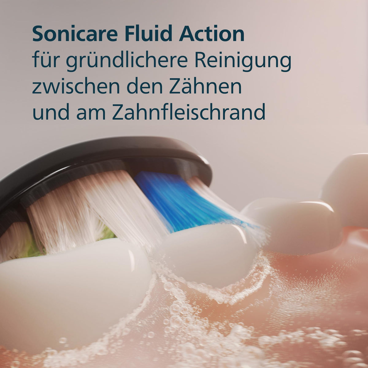 Philips Sonicare W2 Optimal White, Original Replacement Brush Heads, Black, 4-Pack, HX6064/88