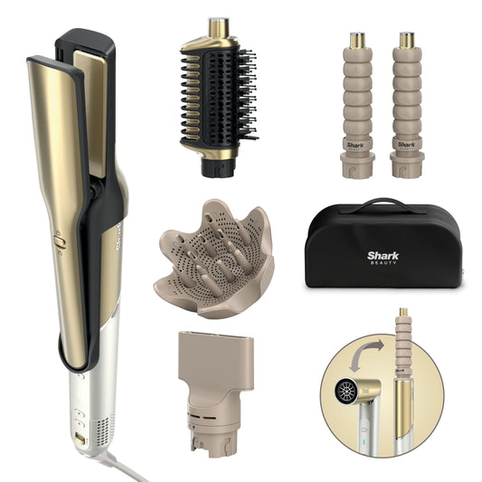 Shark Glam Multistyler and Hair Dryer for Smooth Hair - HD6052SEU